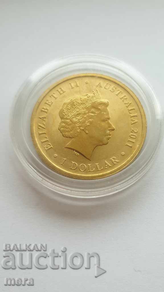 1 dolar australian 2011