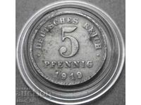 Γερμανία 5 Pfennig 1919