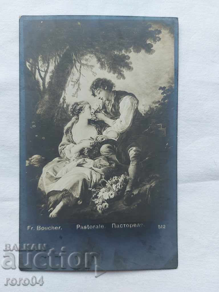 OLD POSTCARD - 1919 - 5 OLD POSTCARD - 1919 - 5