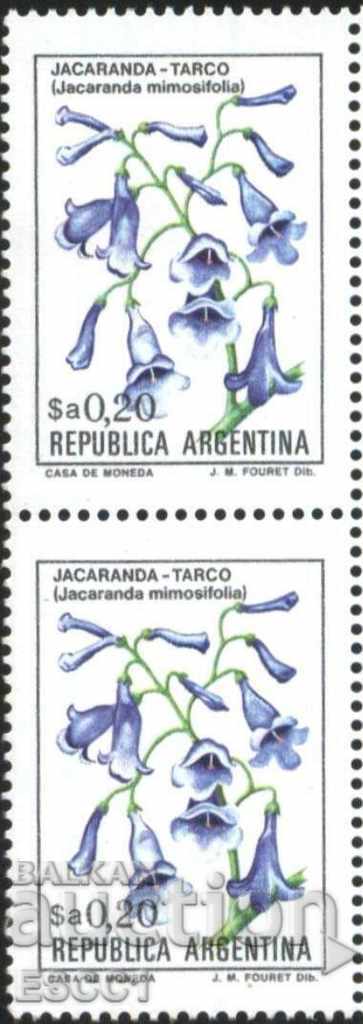 Pereche pură de marcă Flora Flower 1983 din Argentina