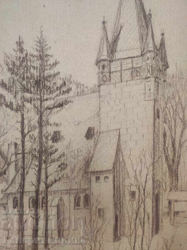 Auction  Masterful drawing