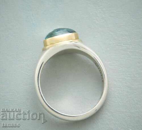 Inel retro turcesc cu piatră de lună mărimea 56 cu preț € 12.00 | 23.47 BGN