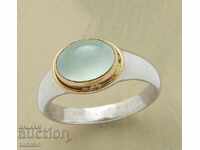 Ρετρό τουρκικό δαχτυλίδι φεγγαρόπετρα μεγέθους 56