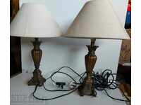 2 LARGE TABLE NIGHT LAMPS NIGHT LAMP