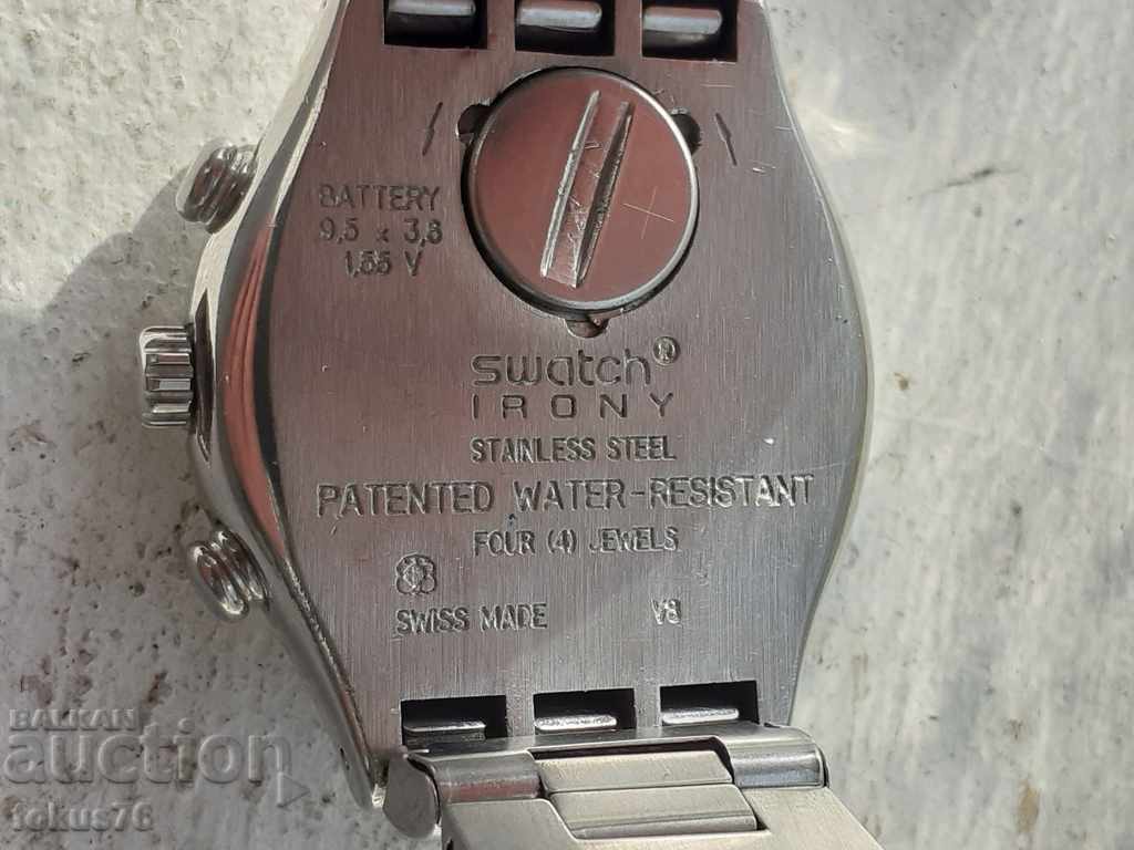 Delivery of Watch Swatch Swiss Irony Secret Agent 1996 Chronograph Delivery of Watch Swatch Swiss Irony Secret Agent 1996 Chronograph