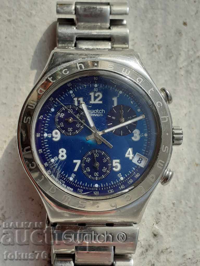 Watch Swatch Swiss Irony Secret Agent 1996 Chronograph - 7 Watch Swatch Swiss Irony Secret Agent 1996 Chronograph - 7