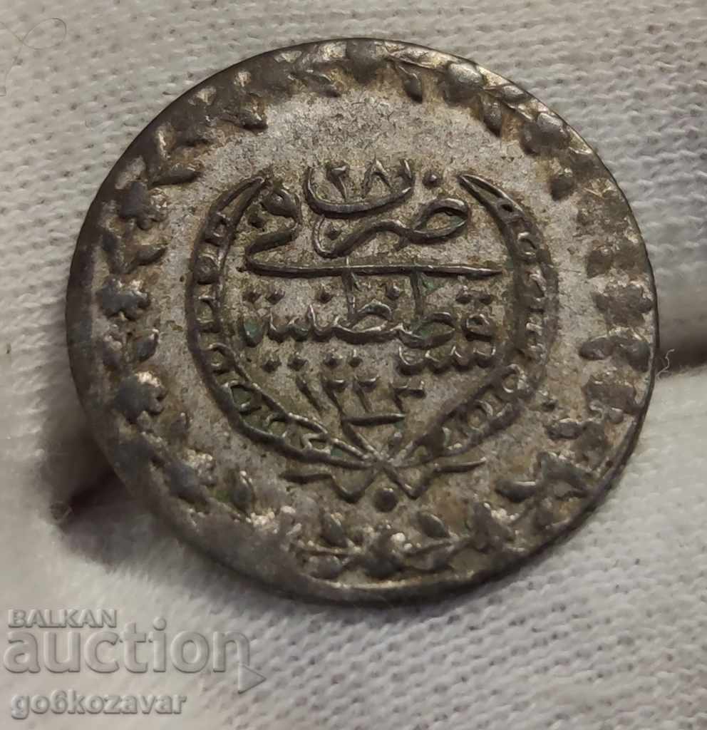 Ottoman Empire 20 money 1223-1808 Silver billon!