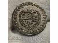 Ottoman Empire 20 money 1223-1808 Silver billon!