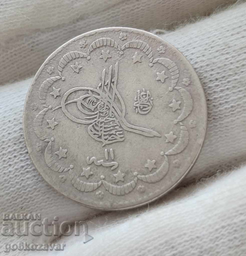 Ottoman Empire 5 kurusha 1293-1876 Silver number 11! with price € 26.00 | 50.85 BGN