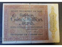 1 милион марки 1923 Франкфурт на Майн а23