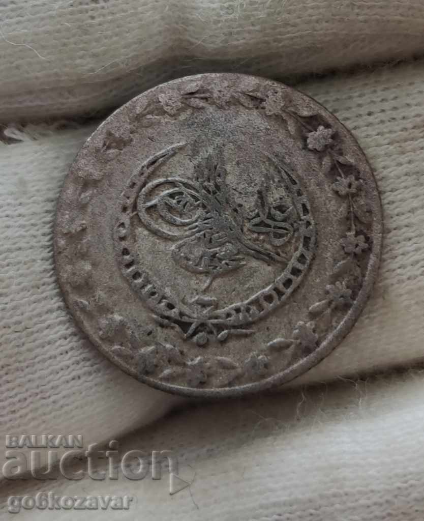 Османска Империя 1223-1808г 20 Пари Сребро-билон