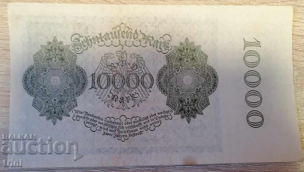 10000 stamps 1922 Germany a28 with price 8.00 BGN | € 4.09 10000 stamps 1922 Germany a28 with price 8.00 BGN | € 4.09