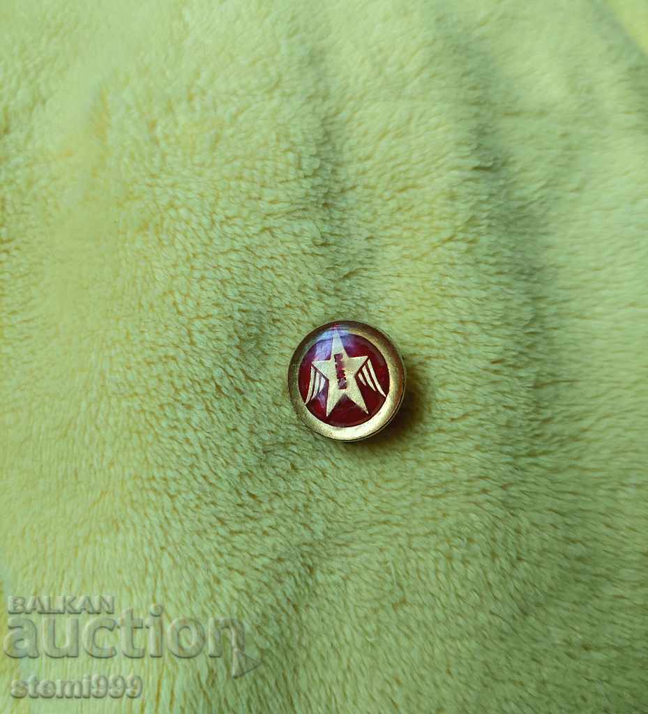 Balkan Airline badge with price 1.50 BGN | € 0.77 Balkan Airline badge with price 1.50 BGN | € 0.77