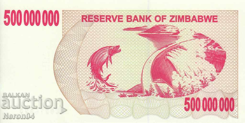 $ 500,000,000 2008, Zimbabwe