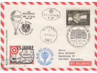 1970. Austria. Balloon mail.