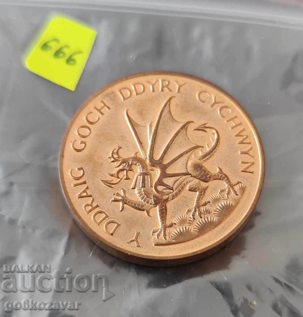 Delivery of Great Britain Prince Charles Medal 1969 Rare! UNC