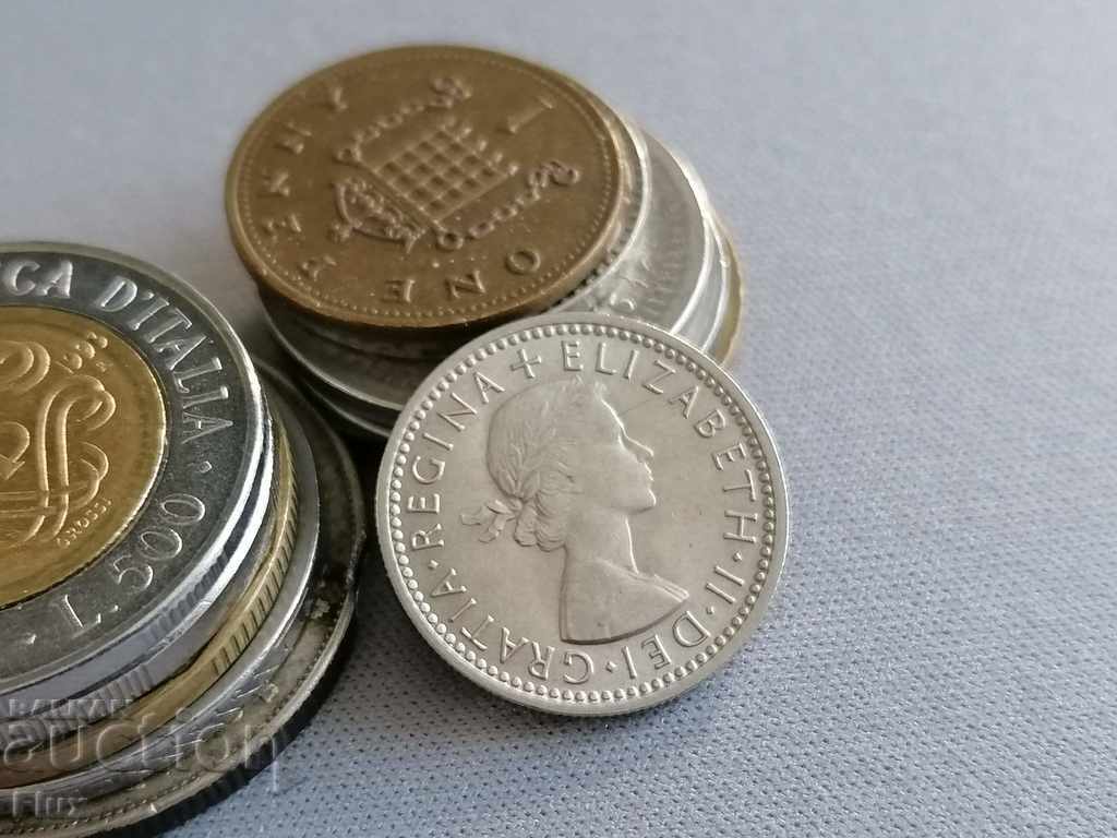 Coin - UK - 6 pence | 1962 with price 1.75 BGN | € 0.89 Coin - UK - 6 pence | 1962 with price 1.75 BGN | € 0.89