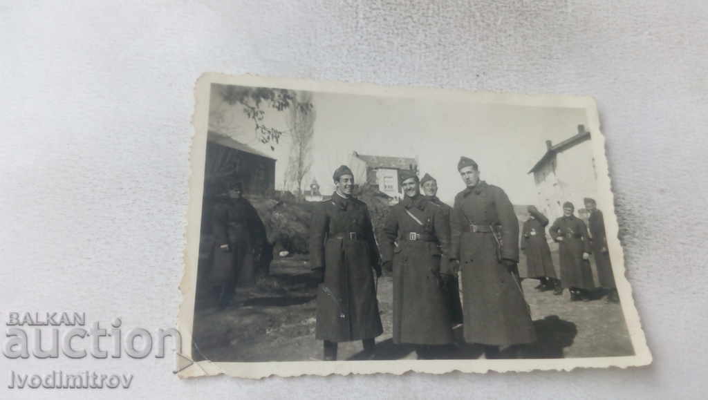 Fotografie Svilengrad Ofițeri și soldați 1941