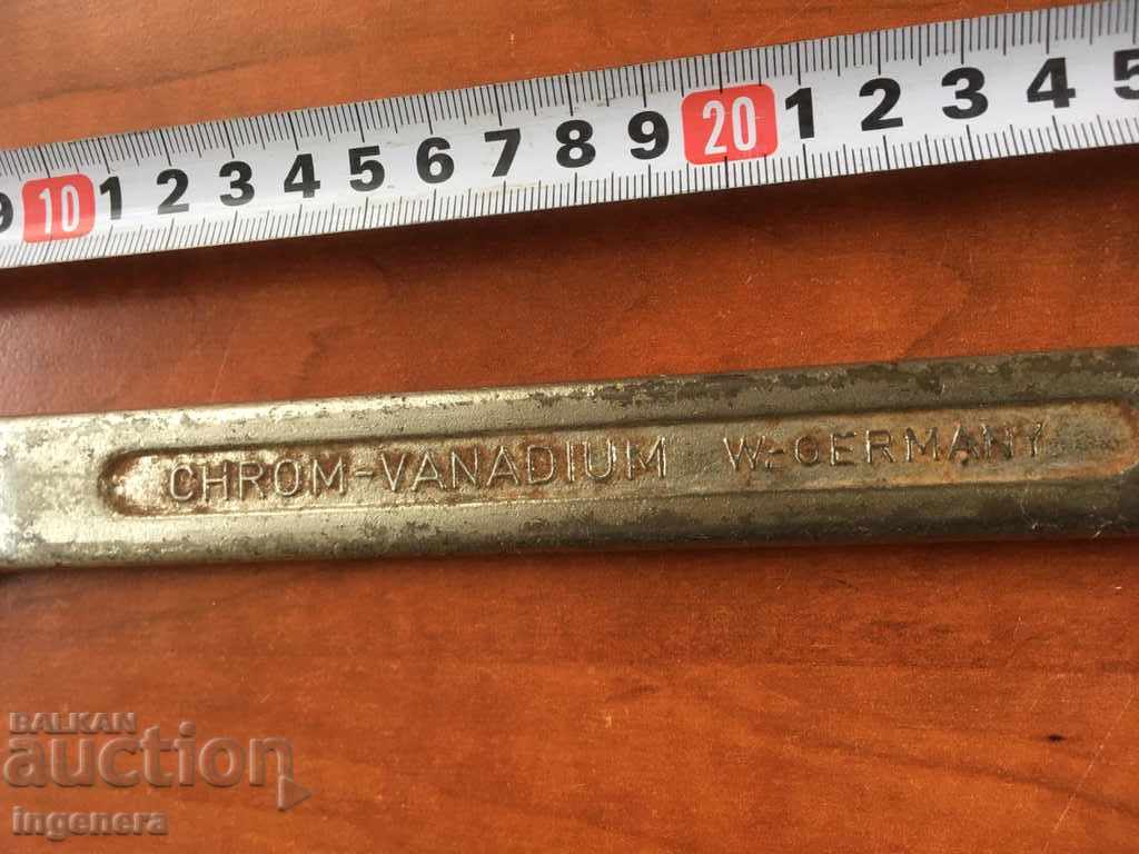 ΚΛΕΙΔΙ ΚΛΕΙΔΙ ΜΑΡΚΑΣ ΟΡΓΑΝΟ ΓΕΡΜΑΝΙΑΣ-1I5 / 16 ΙΝΤΣΕΣ με τιμή 13.00 BGN | € 6.65 ΚΛΕΙΔΙ ΚΛΕΙΔΙ ΜΑΡΚΑΣ ΟΡΓΑΝΟ ΓΕΡΜΑΝΙΑΣ-1I5 / 16 ΙΝΤΣΕΣ με τιμή 13.00 BGN | € 6.65