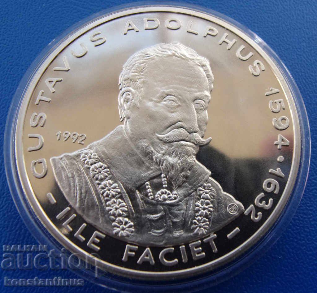 Швеция  5  Екю  1992  UNC  PROOF  Rare с цена € 25.56 | 49.99 лв.