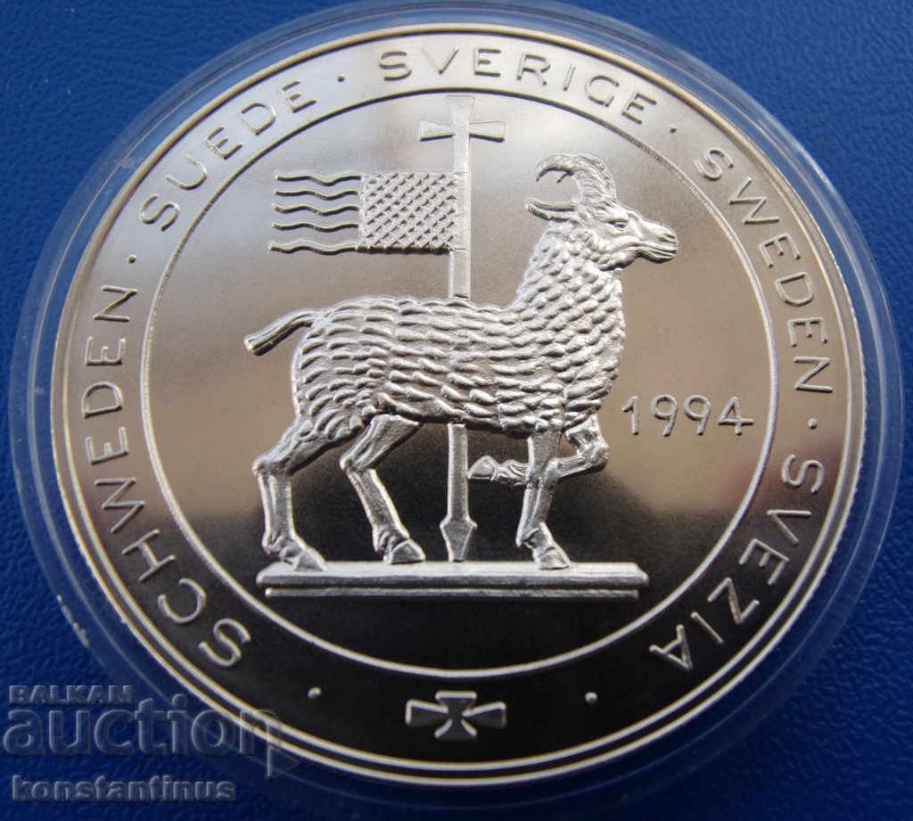 Швеция 5 Екю 1994 UNC PROOF Rare с цена € 25.56 | 49.99 лв. Швеция 5 Екю 1994 UNC PROOF Rare с цена € 25.56 | 49.99 лв.