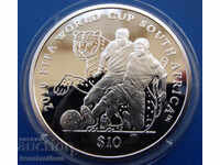 Virgin Islands $ 10 2009 UNC PROOF Rare