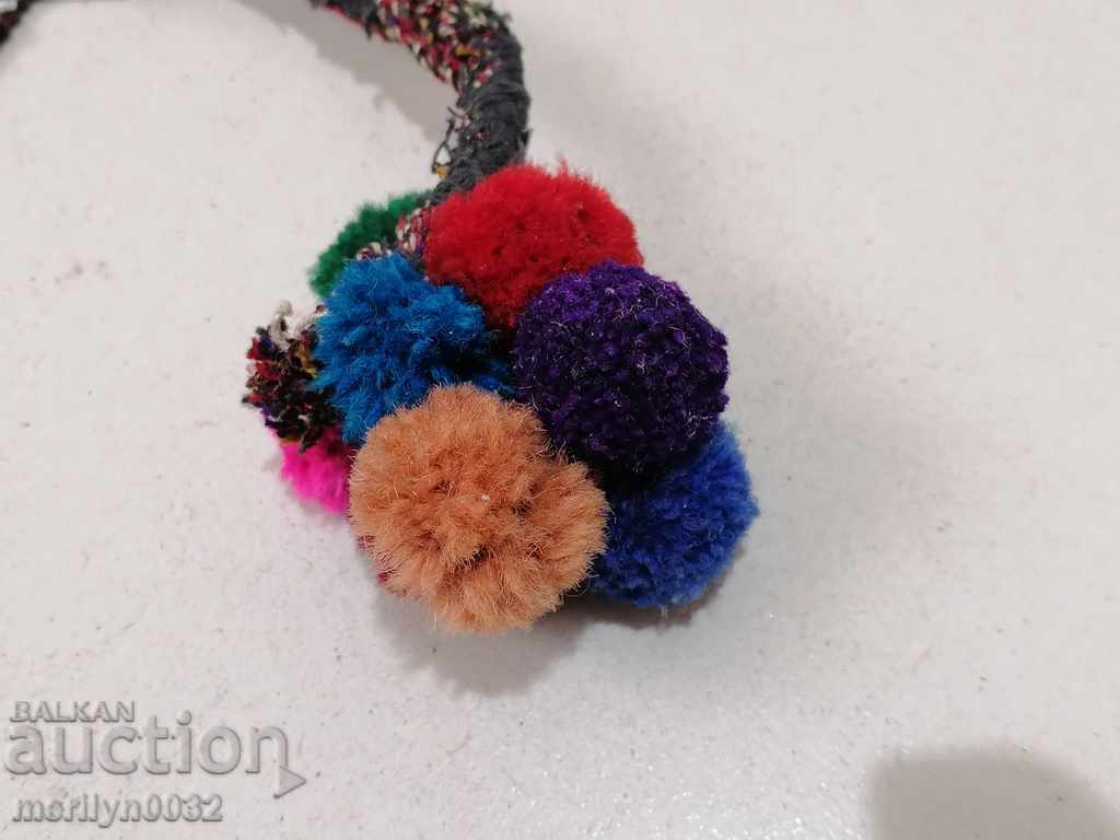 Beaded costume belt blue beaded belt - 7 Beaded costume belt blue beaded belt - 7