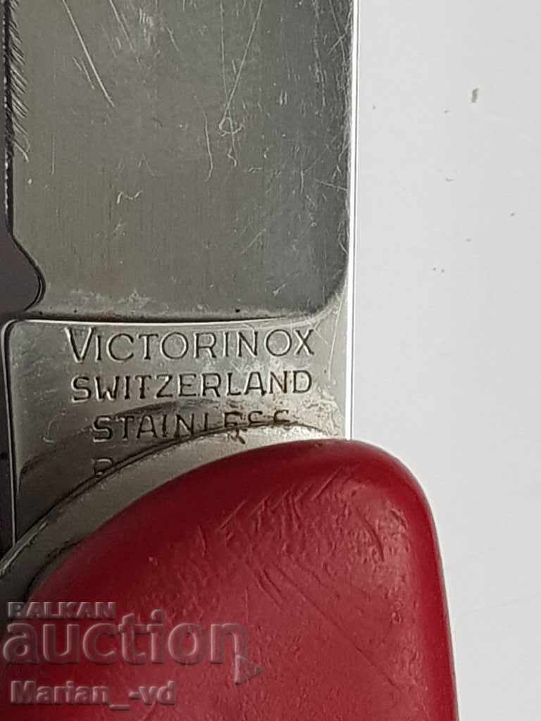 Swiss Victorinox pocket military knife with case - 6 Swiss Victorinox pocket military knife with case - 6