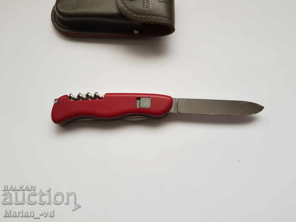Swiss Victorinox pocket military knife with case - 7 Swiss Victorinox pocket military knife with case - 7