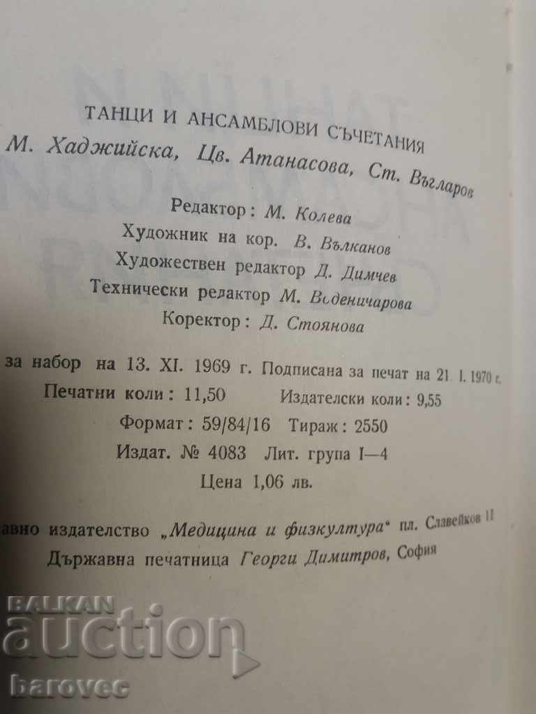 Book - Dances and ensemble combinations with price 19.99 BGN | € 10.22 Book - Dances and ensemble combinations with price 19.99 BGN | € 10.22