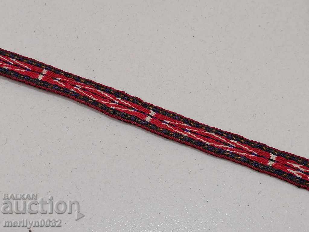 Auction Old hand-knitted belt belt belt 3.25 meters Auction Old hand-knitted belt belt belt 3.25 meters