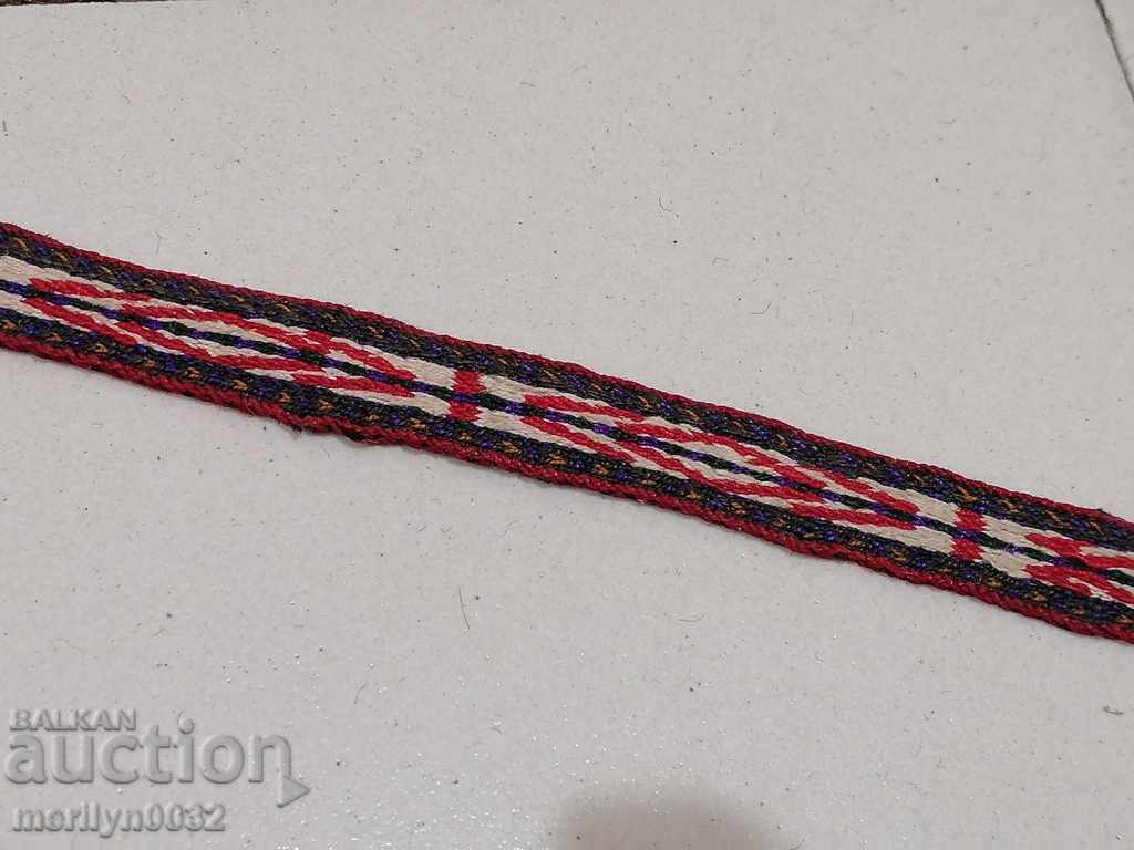 Old hand-knitted belt belt belt 3.25 meters - 7 Old hand-knitted belt belt belt 3.25 meters - 7