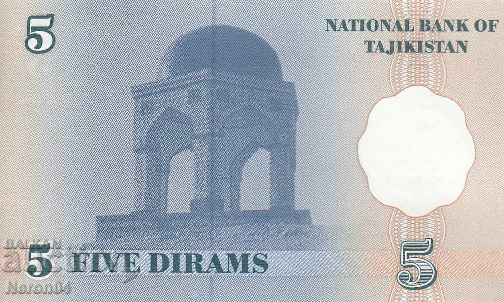 5 diram 1999, Tajikistan with price 1.99 BGN | € 1.02 5 diram 1999, Tajikistan with price 1.99 BGN | € 1.02