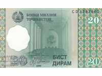 20 дирам 1999, Таджикистан