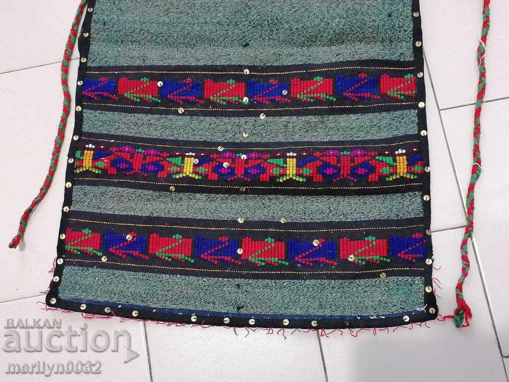 Old woven, embroidered and embroidered apron, costume, sukman with price 86.00 BGN | € 43.97