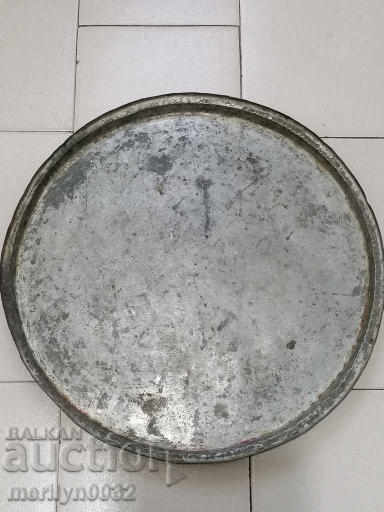 Ταψί για μπακαλόπιτα, χάλκινο, ταψί, δίσκος, χάλκινο πιάτο - 6