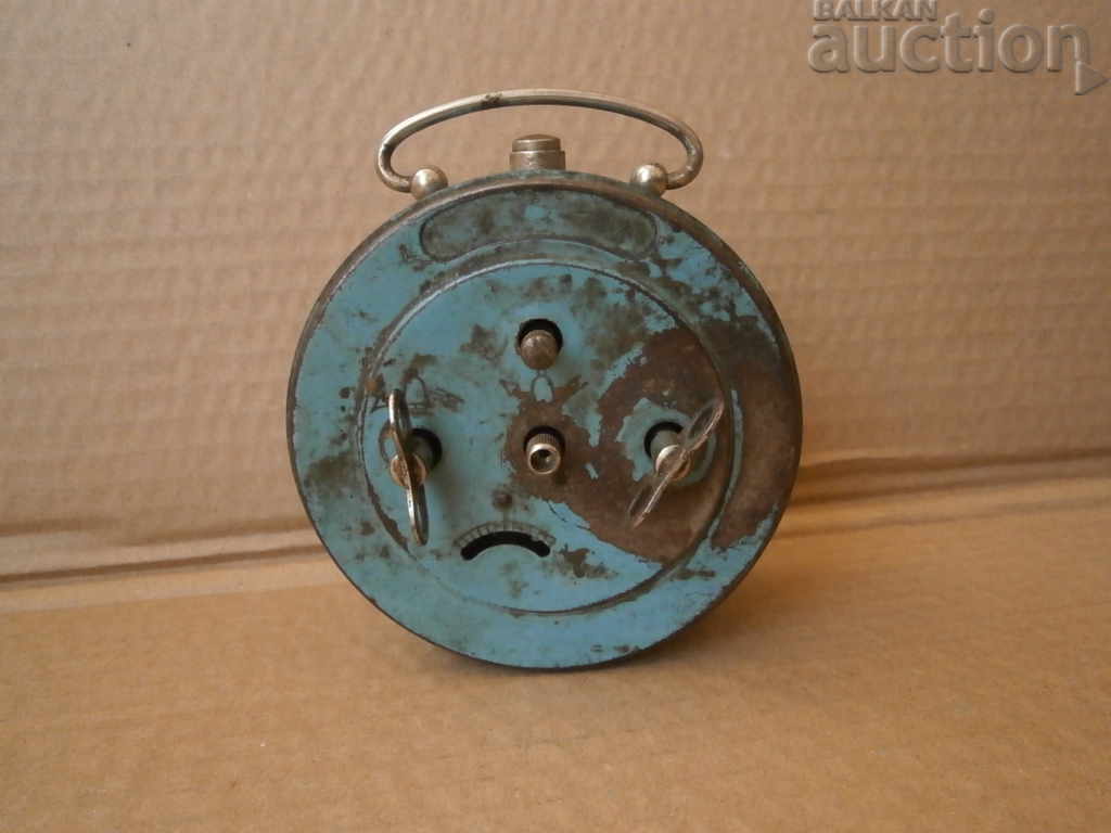 antique alarm clock JUNGHANS MADE IN GERMANY - 5 antique alarm clock JUNGHANS MADE IN GERMANY - 5