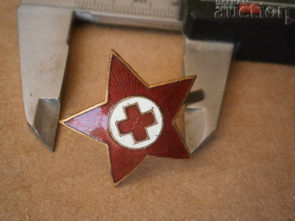 Officer doctor cockade cap cap enamel badge badge - 6 Officer doctor cockade cap cap enamel badge badge - 6