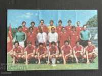 2135 Calendarul clubului de fotbal CSKA Sofia 1981