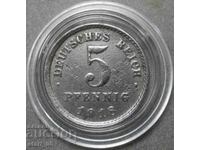 Germania 5 Pfennig 1918