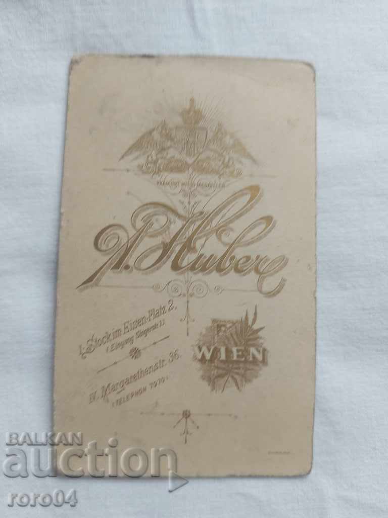 PHOTO - A. HUBER - WIEN - CARDBOARD - 5 PHOTO - A. HUBER - WIEN - CARDBOARD - 5