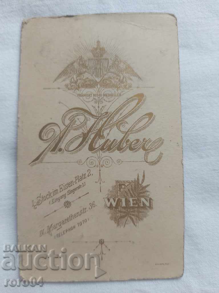 PHOTO - A. HUBER - WIEN - CARDBOARD - 6 PHOTO - A. HUBER - WIEN - CARDBOARD - 6