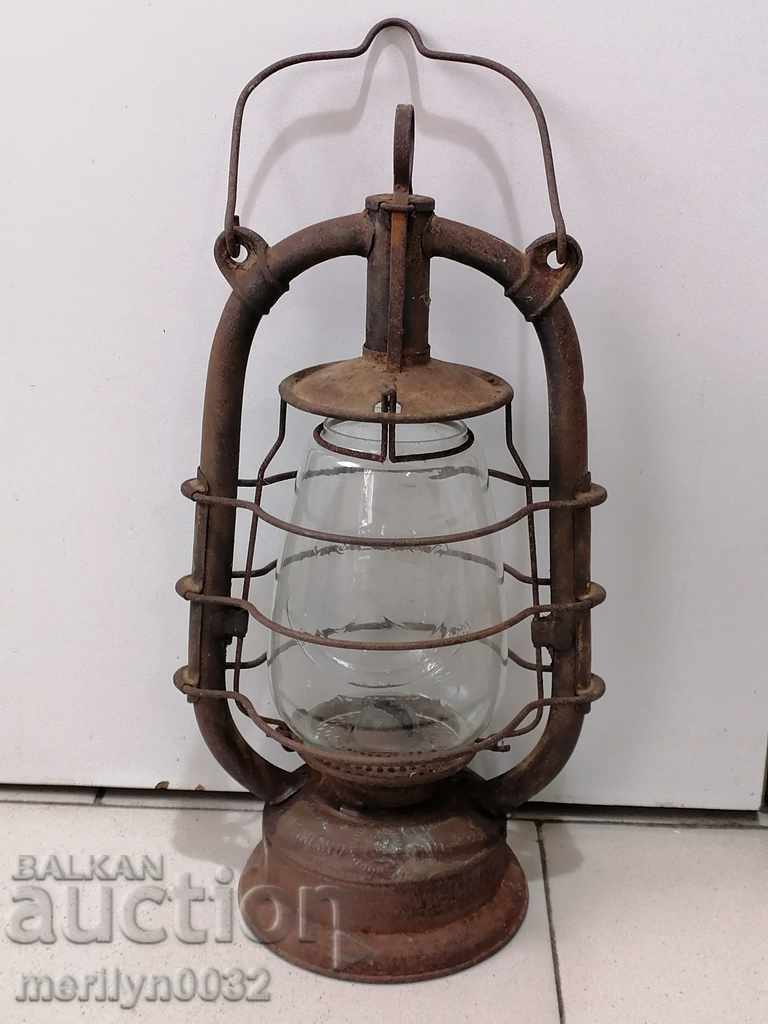 Old German German lantern, lamp, World War I with price 70.00 BGN | € 35.79 Old German German lantern, lamp, World War I with price 70.00 BGN | € 35.79