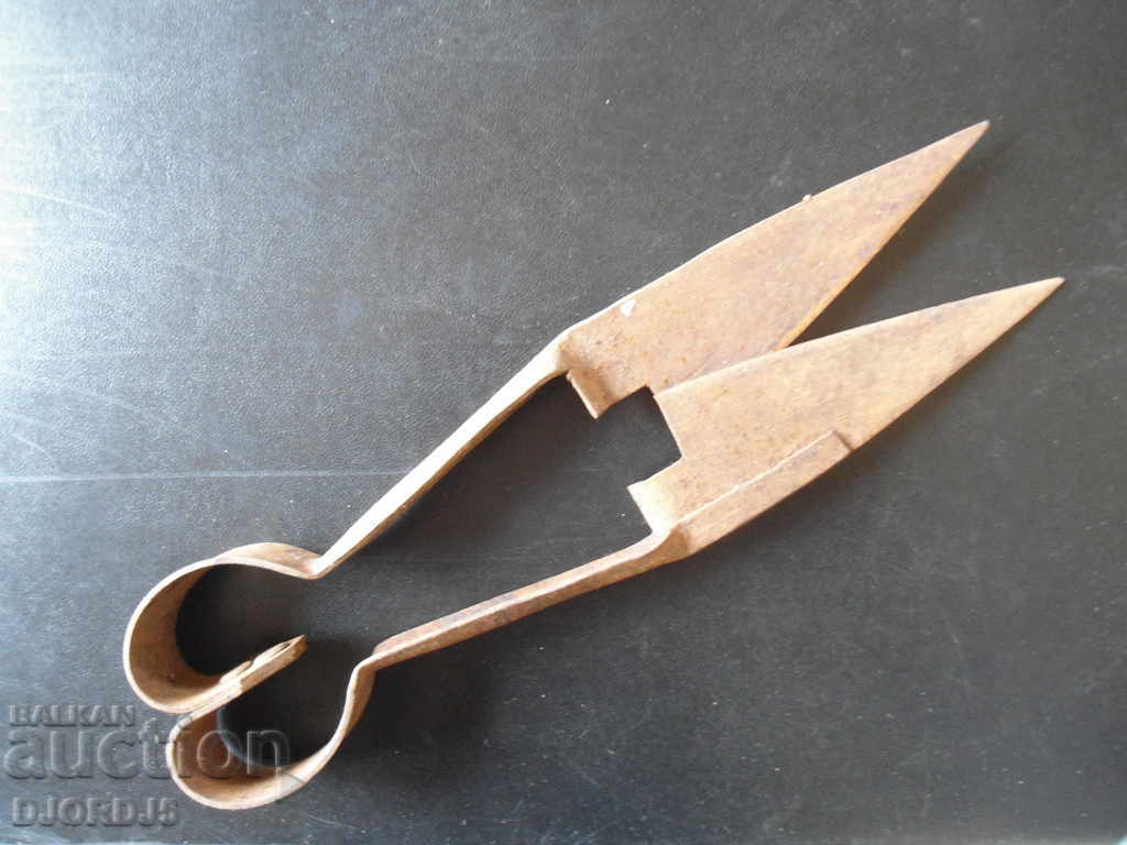 Old wrought shears for shearing sheep with price 4.00 BGN | € 2.05 Old wrought shears for shearing sheep with price 4.00 BGN | € 2.05