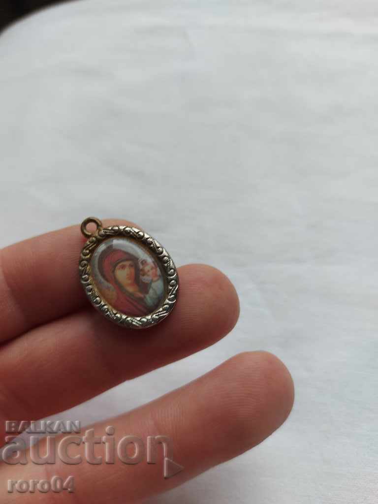 Auction BREAST ICON - MOTHER OF GOD - CHRIST Auction BREAST ICON - MOTHER OF GOD - CHRIST