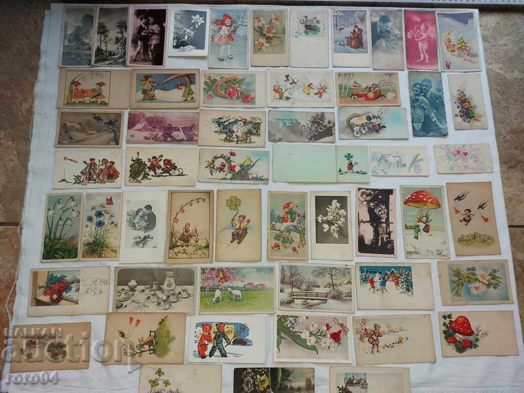 Delivery of GREETING CARDS - SMALL - 1927 - 1965 Delivery of GREETING CARDS - SMALL - 1927 - 1965