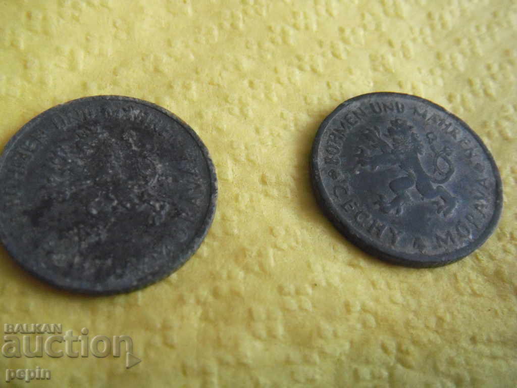 Coin - Bohemia and Moravia 1 - 1942, 1944 with price 3.00 BGN | € 1.53 Coin - Bohemia and Moravia 1 - 1942, 1944 with price 3.00 BGN | € 1.53