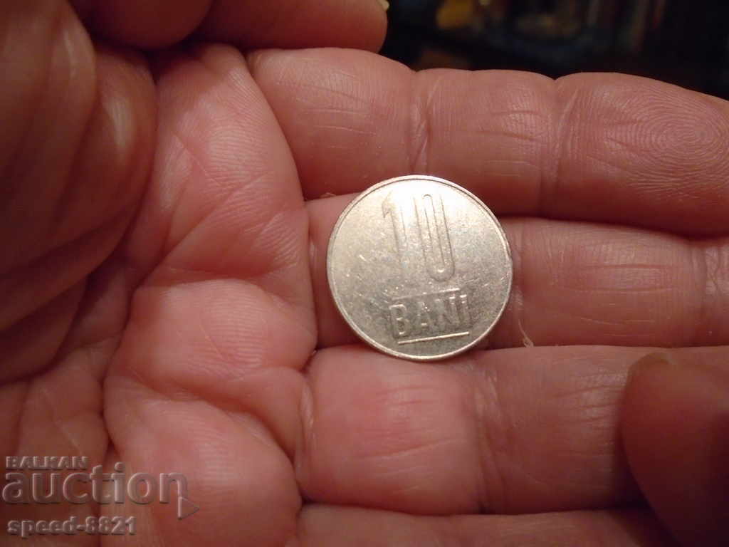 10 бани 2010 монета Румъния