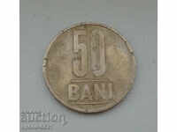 50 бани 2009 монета Румъния