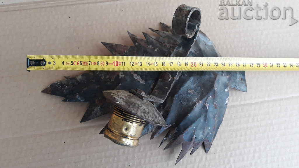 Delivery of antique wall lamp metal sheet handmade Delivery of antique wall lamp metal sheet handmade